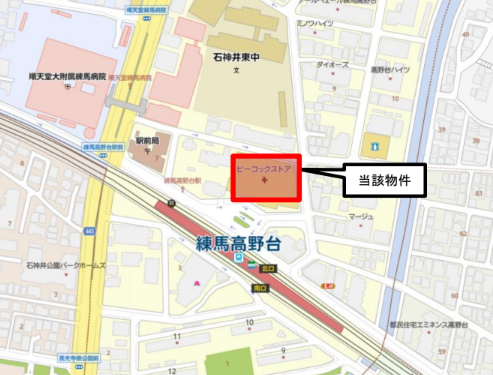 「練馬高野台」駅 徒歩１分 視認性・利便性の高い医療モール！※計画物件