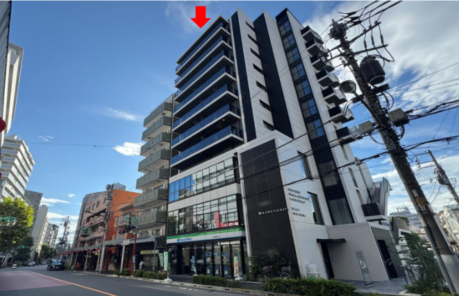 「新中野」駅 徒歩３分 生活道路沿いの駅近クリニックモール