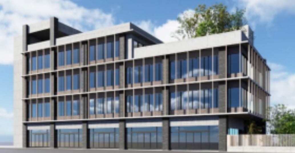 「橋本」駅 徒歩５分 人通りの多い道路に面したガラス張りの美観なクリニックビル