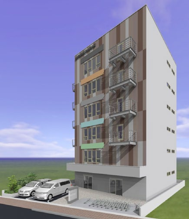 「三郷中央」駅 徒歩５分 線路沿い 電車からの視認性良好 人口増加エリアの新築医療モール