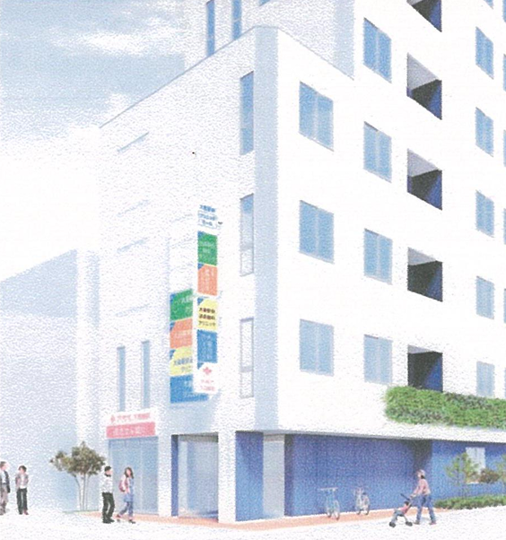 「大島」駅 徒歩１分 開業後の早期認知が期待できる立地の医療モール計画