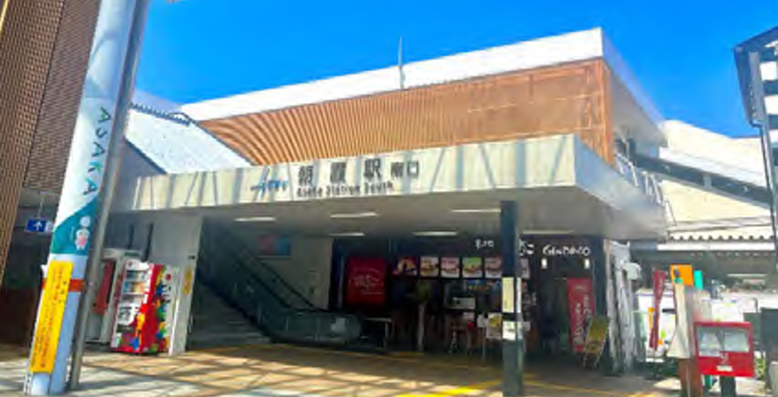 「朝霞駅」徒歩２分 ファミリー層に人気の常住人口が多いエリア 駅近医療モール計画