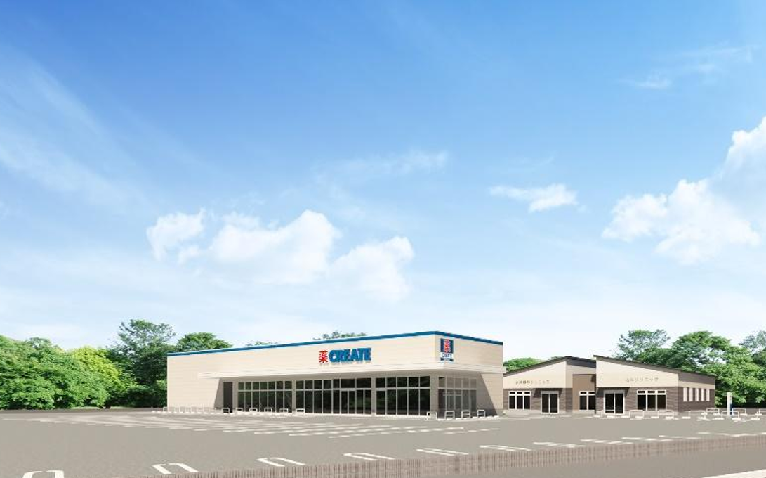 「上総一ノ宮駅」車３分 大型駐車場完備 自由度の高い戸建てクリニック計画