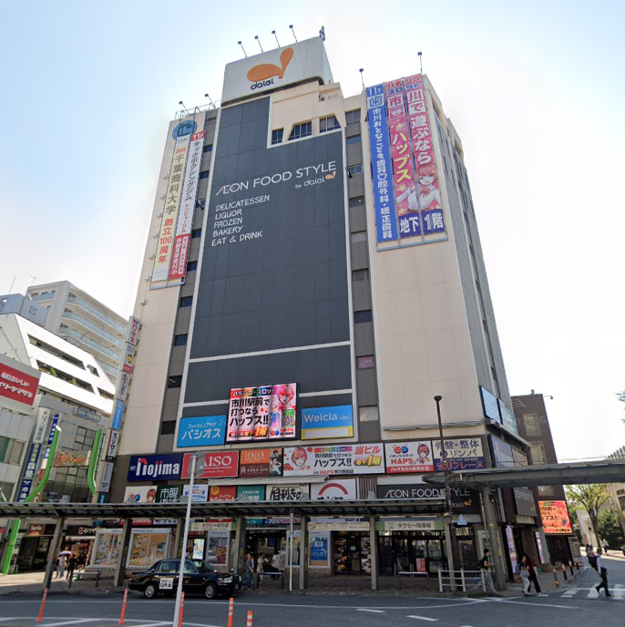 「市川駅」徒歩１分 駅前商業施設内 クリニックフロア計画