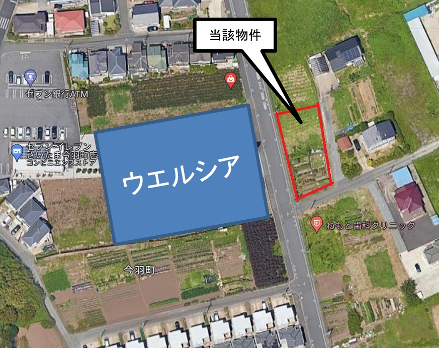 「今羽駅」徒歩１０分 地域密着型の医療提供が見込めるクリニック物件