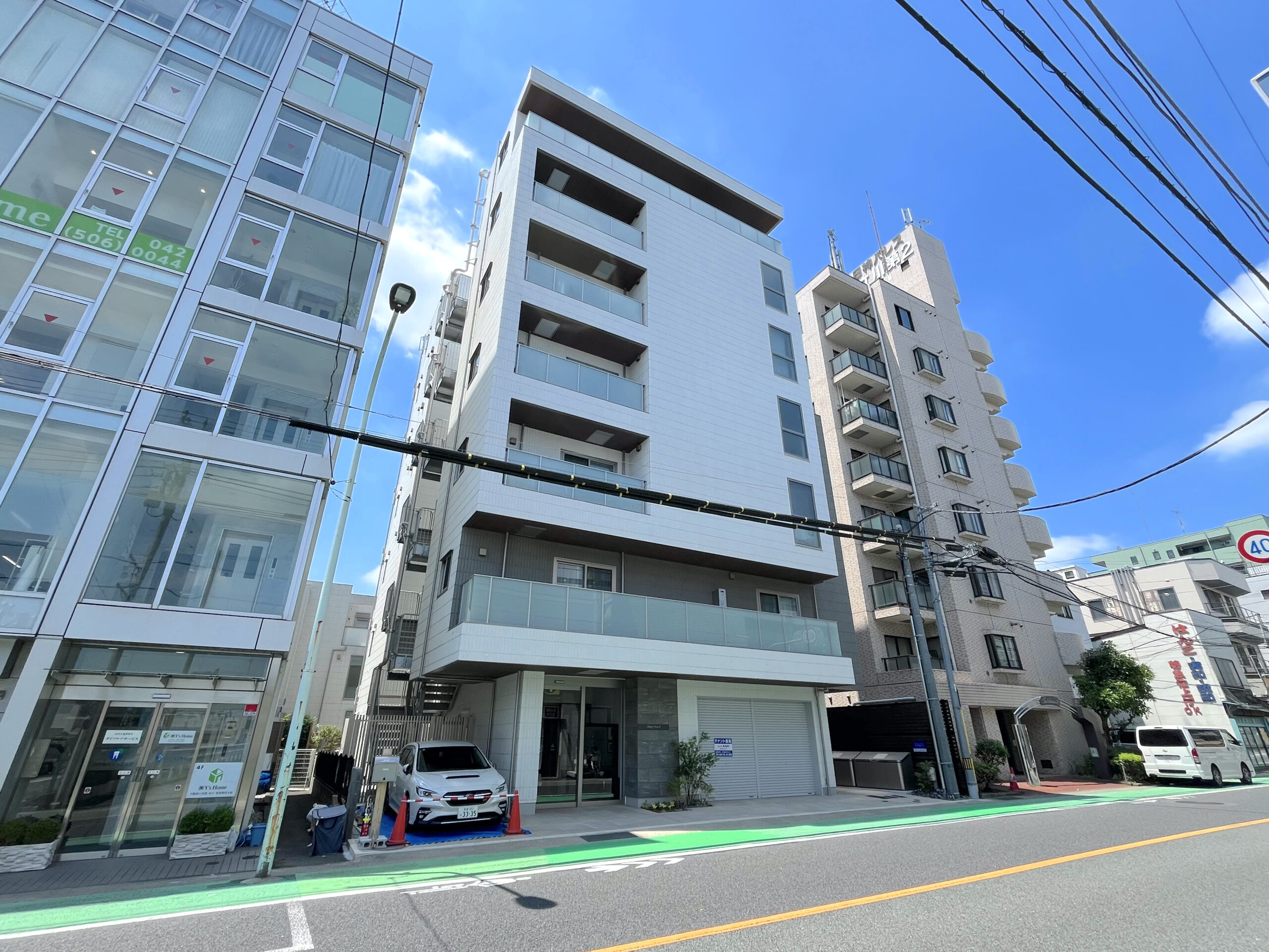 「西立川駅」徒歩５分 立川昭島線通り沿い 新築１階テナント物件