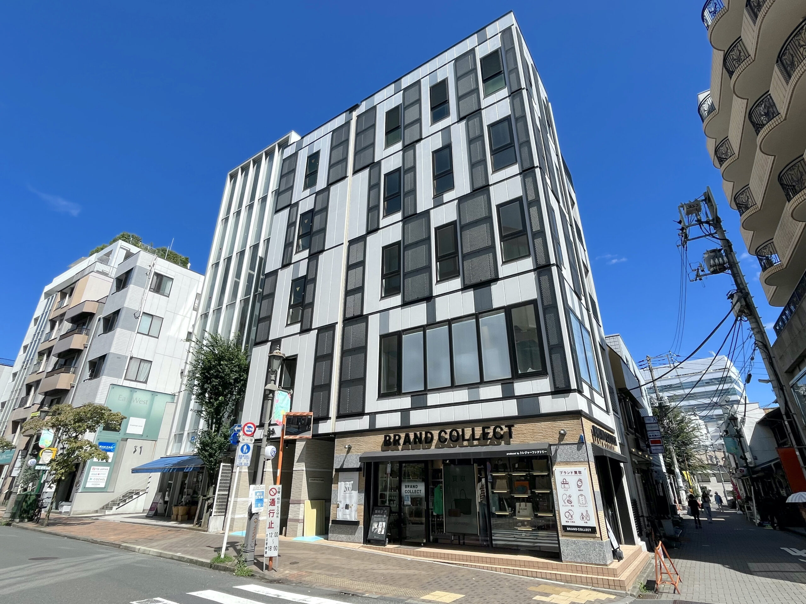 「広尾駅」徒歩５分 人気エリア視認性の高い角地３階テナント物件