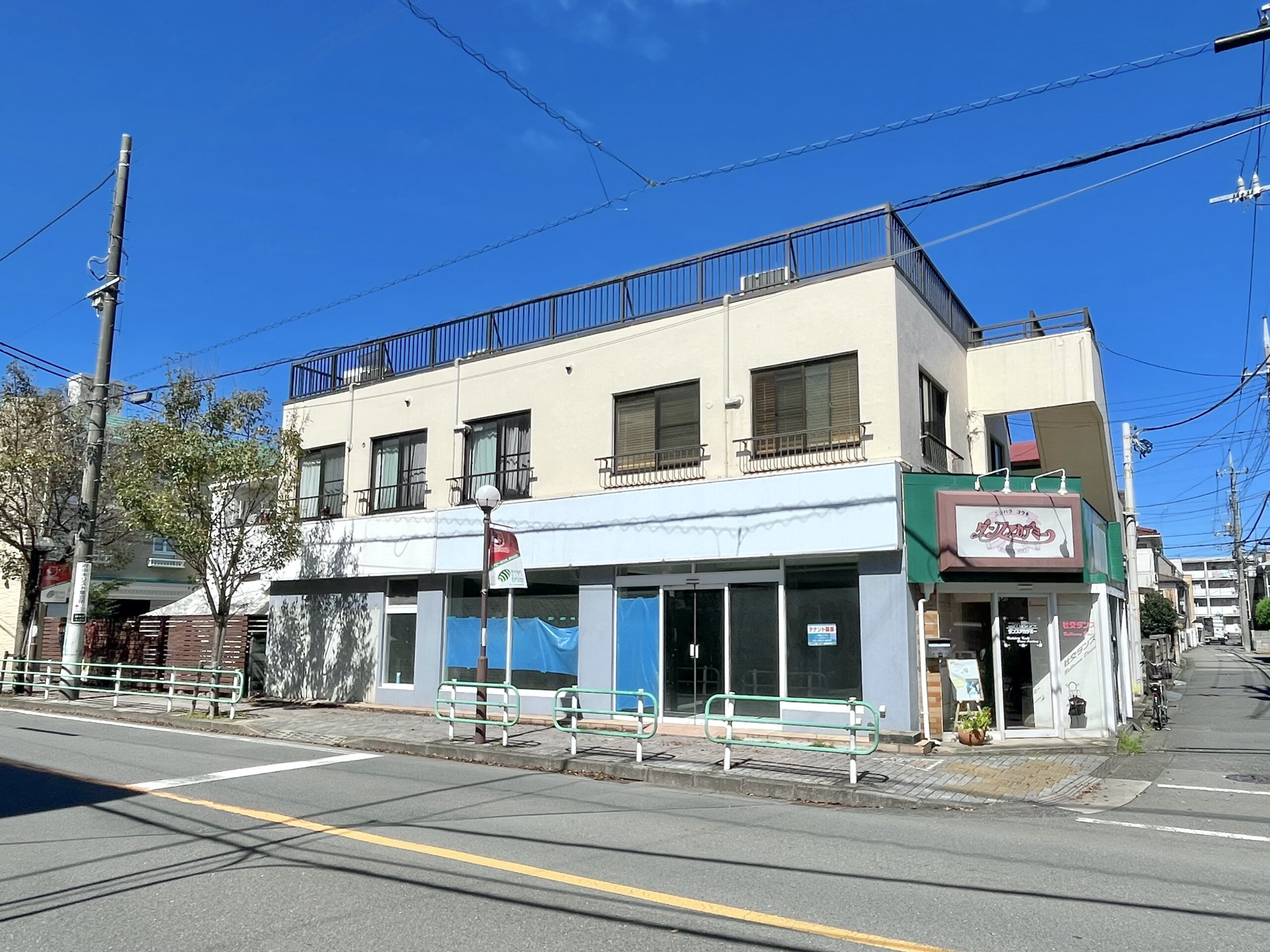 「府中駅」徒歩５分 桜通り沿い 桜並木にある１階路面店物件