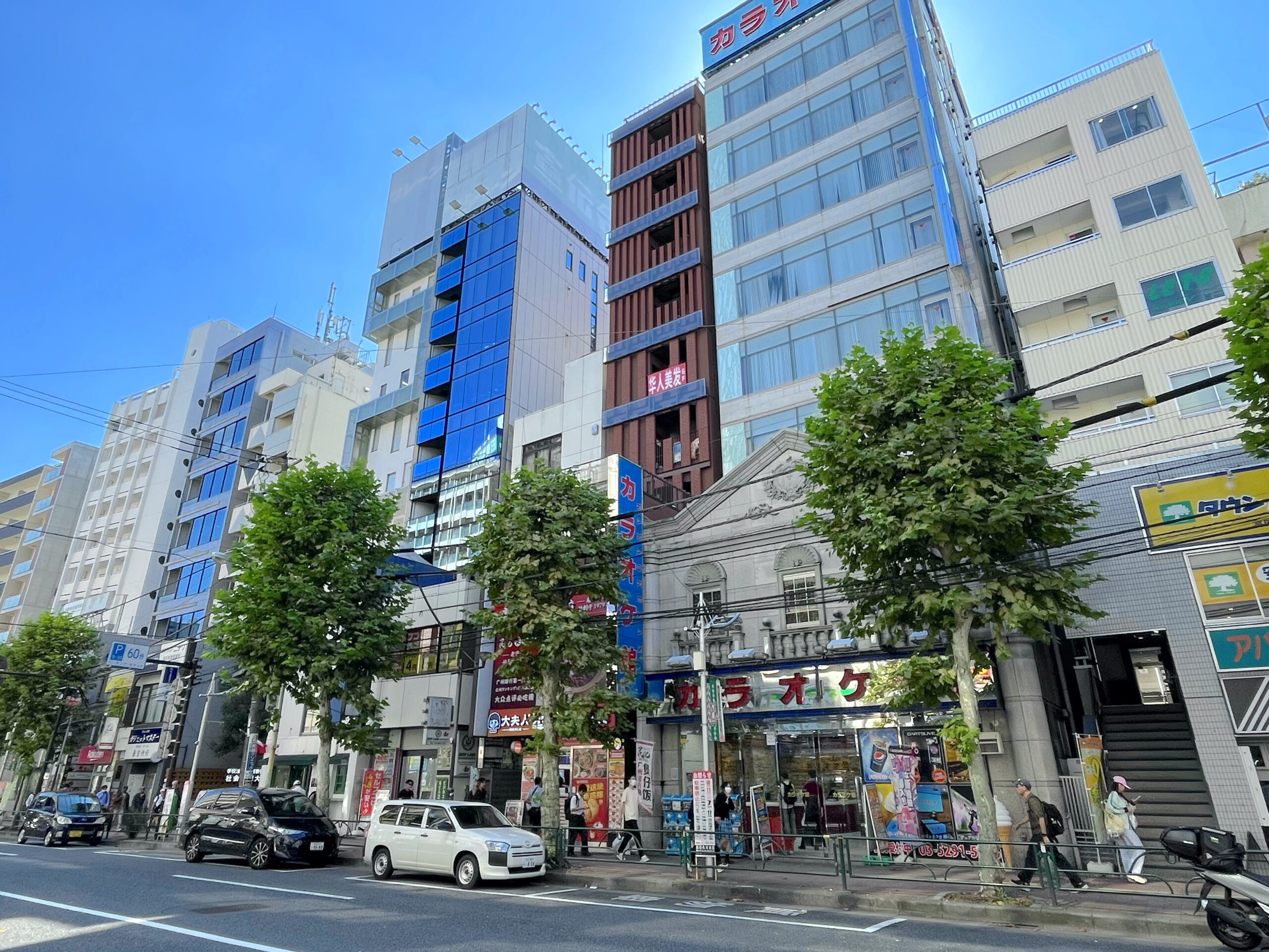 「高田馬場駅」徒歩１分 早稲田通り沿い ３路線利用可能 駅近テナント物件